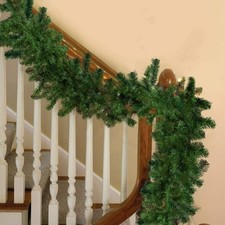9FT Christmas Garland Green