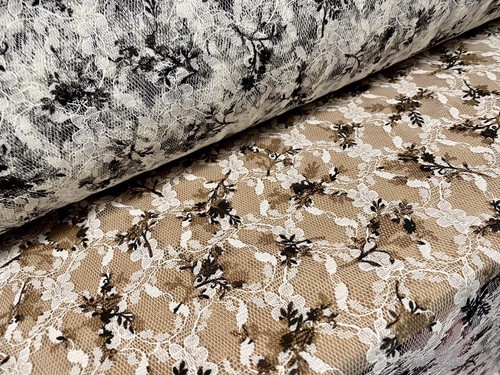 Printed lace dress fabric per - dress, fabric,