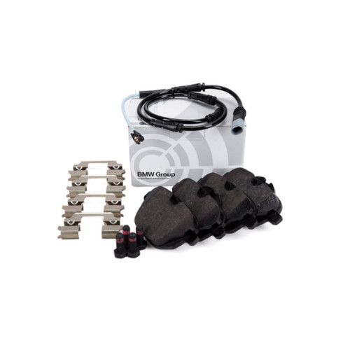 Original bmw brake pads sensor - brake, pads+sensor
