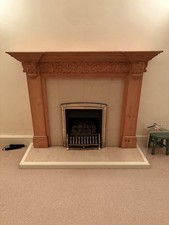 Fire Place + Hearth + Gas Fire