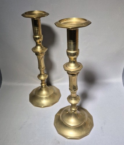 Pair vintage ornate - pair, brass