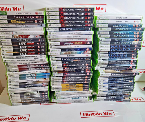 Xbox 360 games all complete - 360,