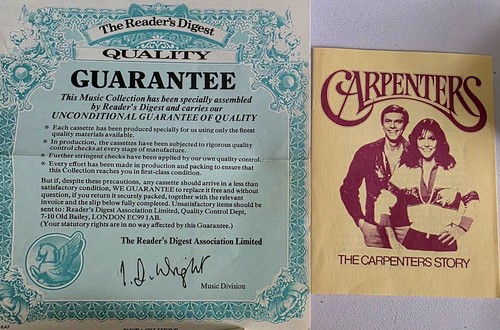 Carpenters vintage cassette - vintage,
