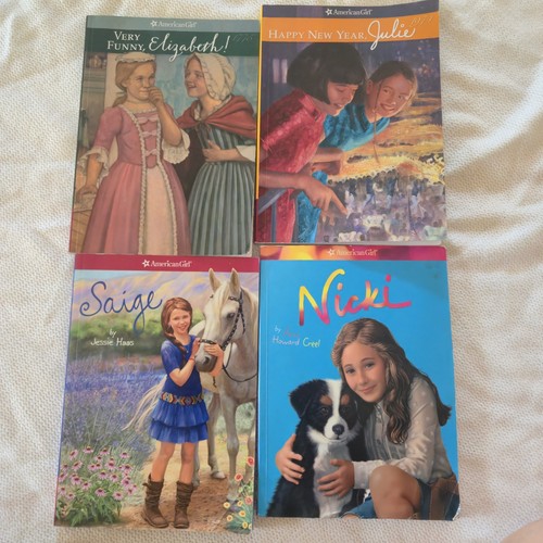 American girl book - girl, saige