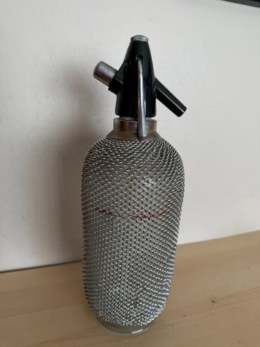 Vintage soda glass syphon - soda,