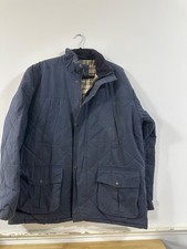 Mens Vintage P.G Field Padded Wax Jacket Size Pit-Pit 68cm (2090)
