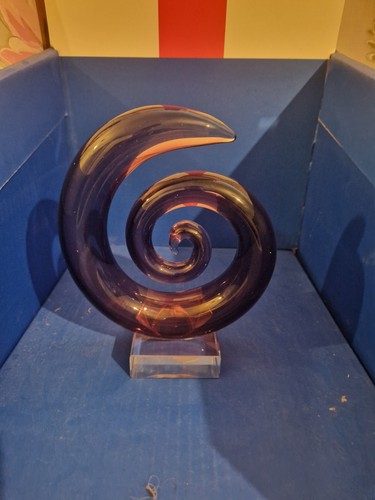 Vintage purple art glass - purple,