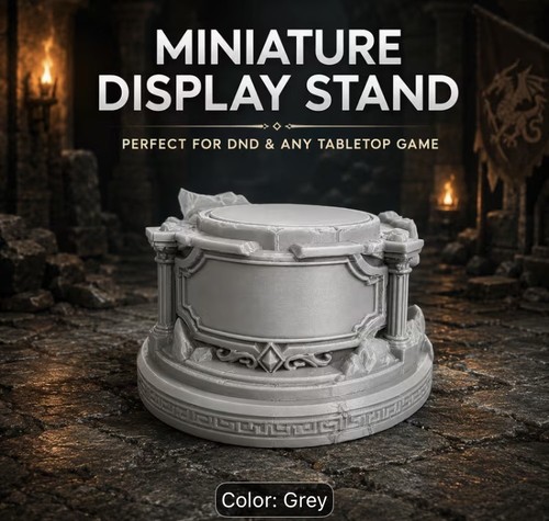 Miniature display plinth - display,