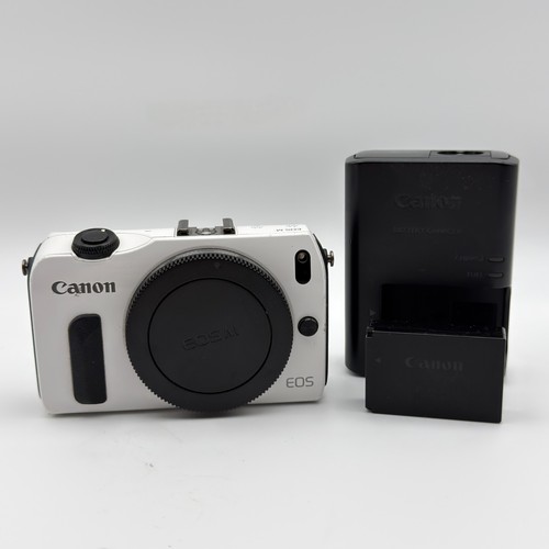 Canon eos white mirrorless - eos, m