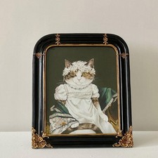 Vintage Picture Frame Old Fashioned Bedroom Antique Elegant Photo Frame