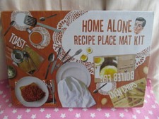 Home Alone Half Moon Bay Recipe Place Mat Kit Placemats NEW Gift Chefs Hat Boxed