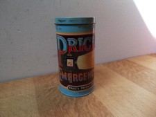 1 X VINTAGE PRICES EMERGENCY CANDLE PACK, TIN WITH 7 CANDLES, BARGAIN LOW START.