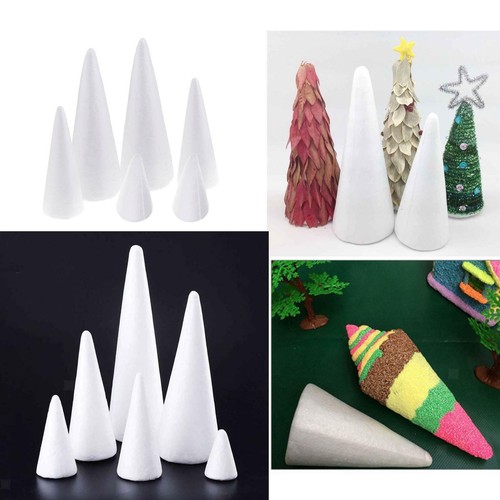 11pcs polystyrene cones shaped - 11pcs,