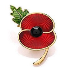 Crystal Enamel Pin Brooch