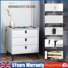 3 Drawers Bedside Table
