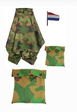 Original Dutch army Jungle  tropical poncho camouflage NEW