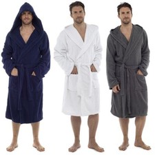 Men's Hooded Towelling Robe