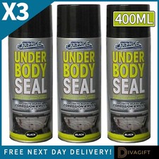 3 x BLACK UNDERSEAL SPRAY