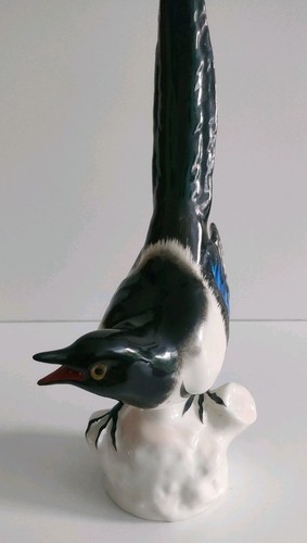 Lomonosov porcelain magpie - lomonosov,