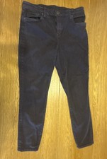 Kut from the kloth jeans SZ 12 high rise ankle skinny Plum Color See Pics