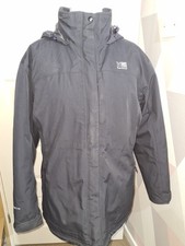 Karrimor Women's Black Weathertite Coat size 16 in good used condition