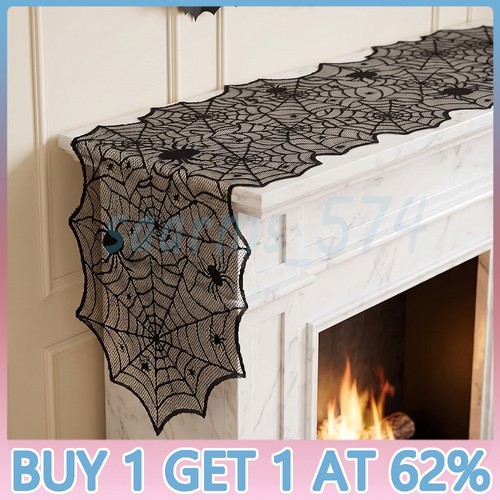 Halloween spider web table - spider,