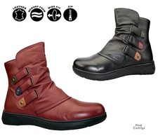 Womens Leather Casual Memory