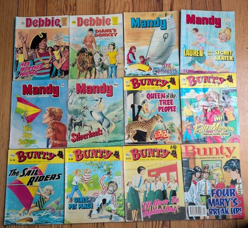Vintage girl comics debbie - comics,