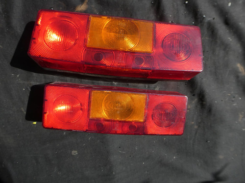 Pair caravan rear tail - pair, caravan,