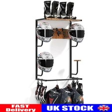 Wall-Mounted Motorcycle Helmet