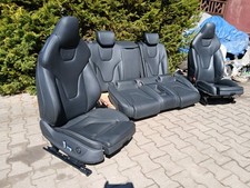 GENUINE AUDI S5 8T SPORTBACK LEATHER BUCKET SEATS FRONT & REAR SET  (one broke) 