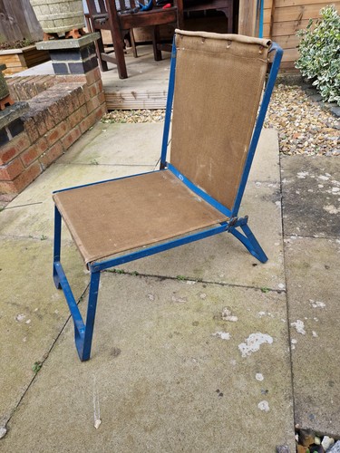 Vintage folding picnic chair - folding,