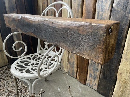 Reclaimed solid wood fireplace - reclaimed,