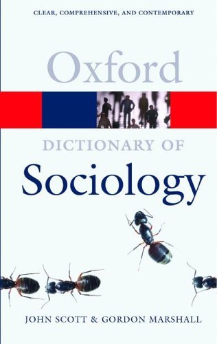 Dictionary sociology - a,