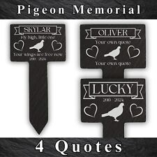 Personalised PIGEON Memorial