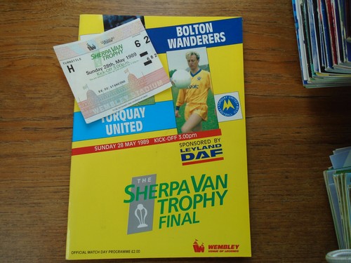 1989 may bolton wanderers v - bolton,
