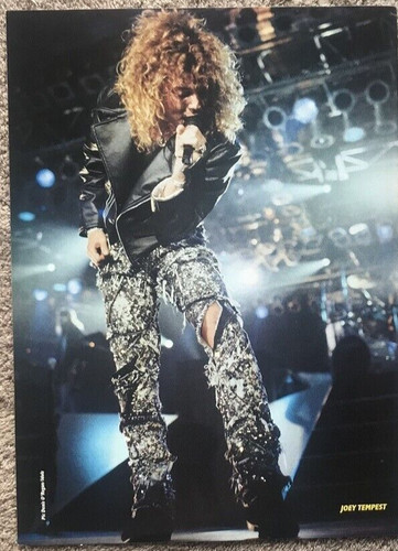 Joey tempest 1989 full page - tempest,