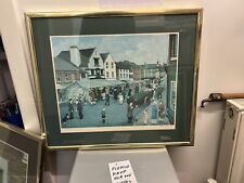 Framed Tom Dodson Signed Print - The Market Day