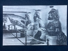 Ship's Figureheads Portsmouth Hampshire Vintage Postcard B28