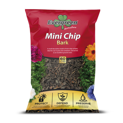 Evergreen mini chip bark - chip, 60