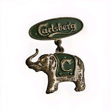 ANTIQUE ENAMEL PIN LAPEL BADGE