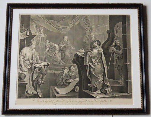 William hogarth print - william, print,