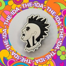 Super Cute Heavy Metal Mohawk Woman Goth Emo Metal - Charms For Crocs / Shoes