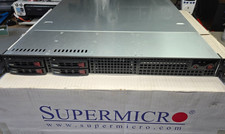 1U Server - SUPERMICRO X11SSH-LN4F, Xeon E3-1260Lv5,DDR4 32GB ECC Ram, 480 G SSD