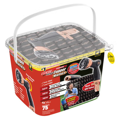 Pocket hose copper - pocket, bullet