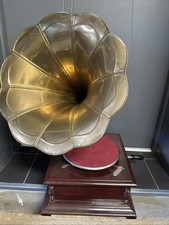 Gramophone With A Horn And