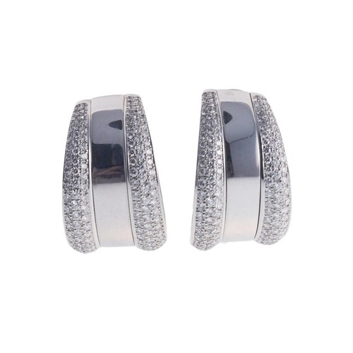Chopard diamond gold hoop - diamond,