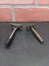 Lot of 2 Safety Razors (Gem &