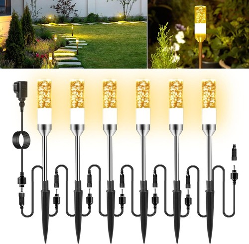 Mains powered garden path - mains,