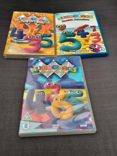 Numberjacks dvd bundle 3 - numberjacks,